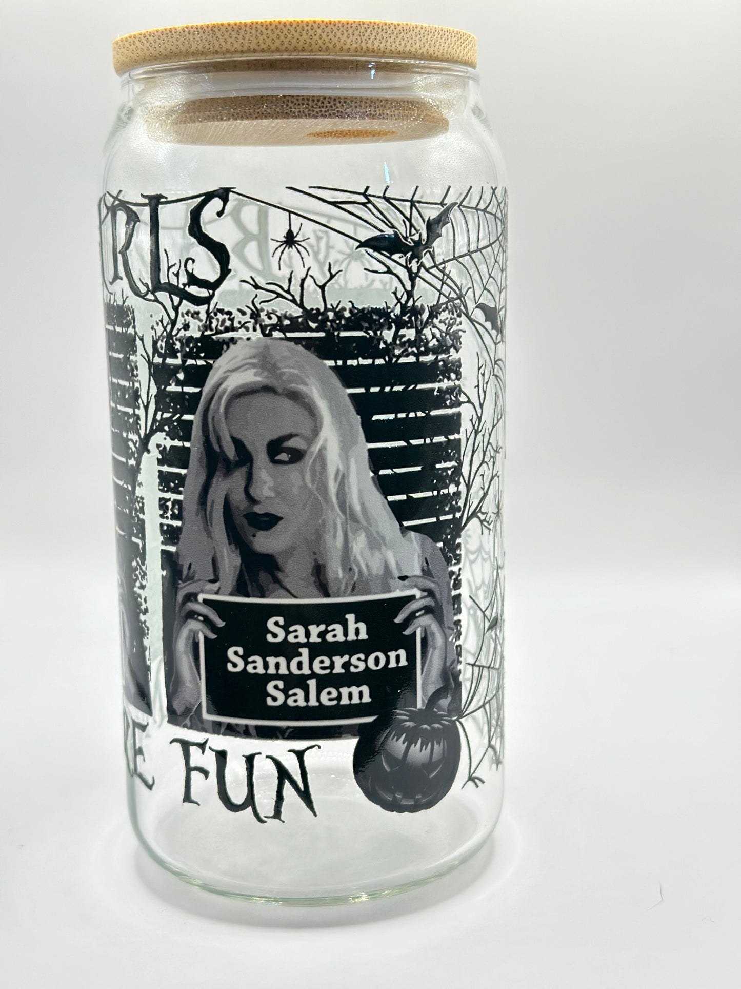 Hocus Pocus Glass Cup