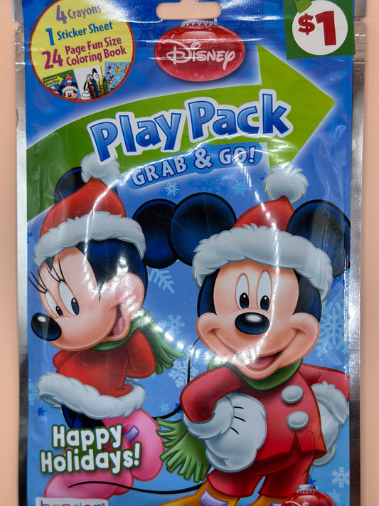 Christmas Mickey play pack