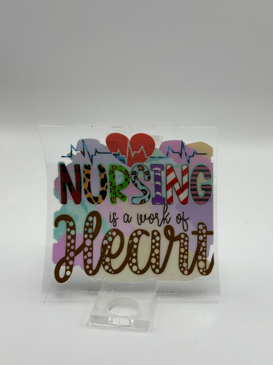 Nurse Vinyl Decal