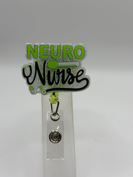 Neuro Nurse Badge Reel