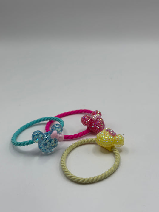 Minnie Kids Hair Ties-Style 1