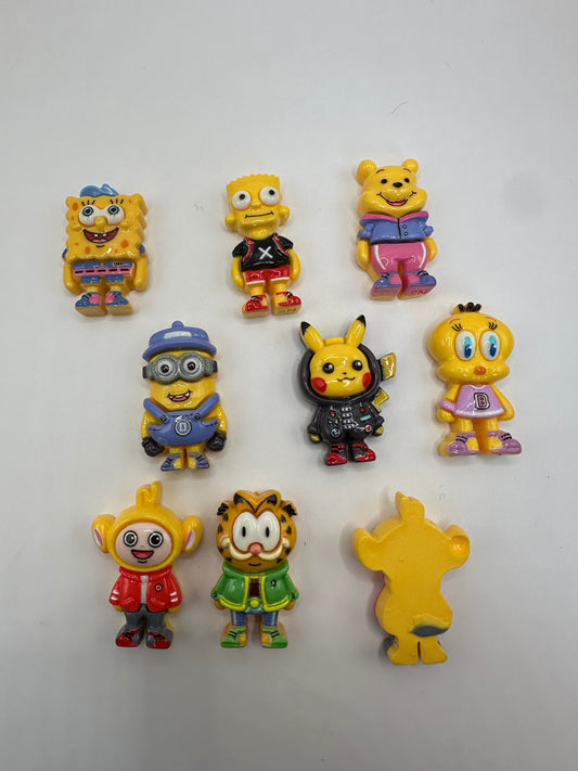 Cartoon Character Charms