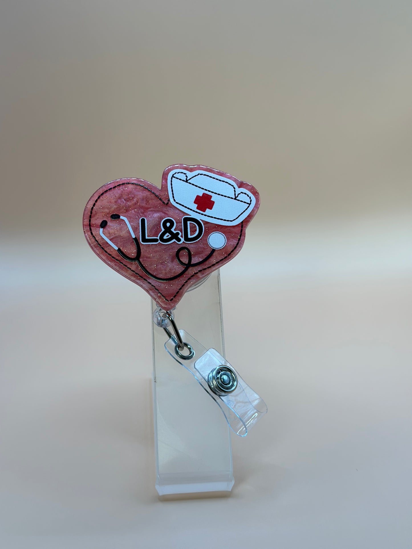 L & D Badge Reel