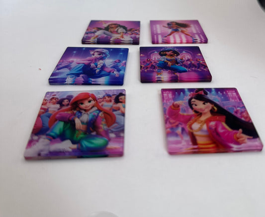 Disney Princesses Acrylics