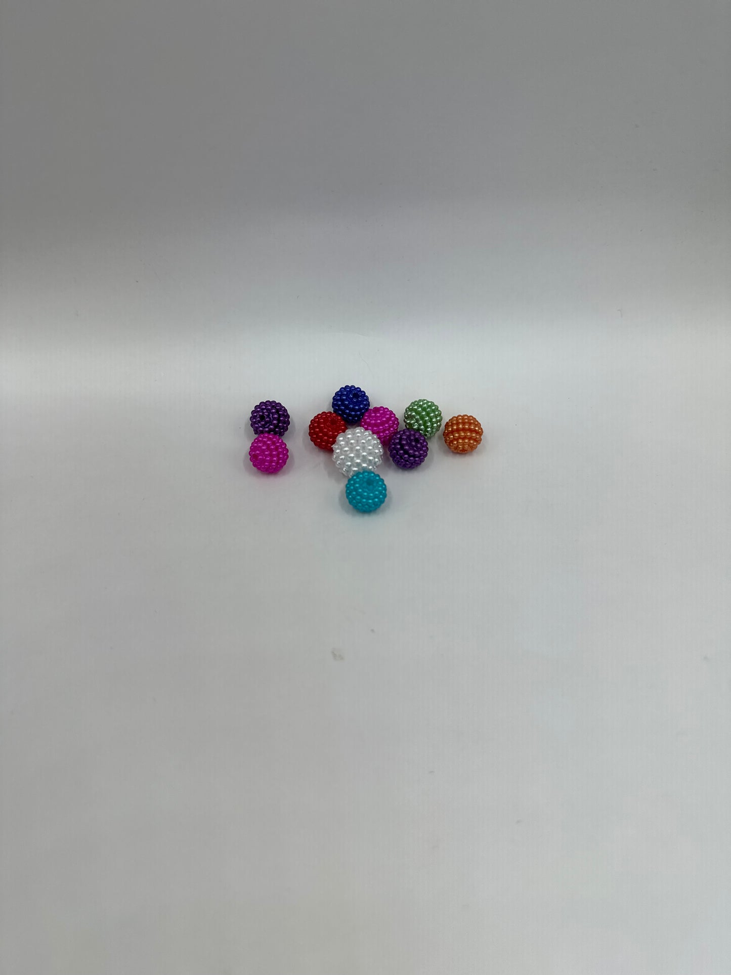 Small ribbed beads