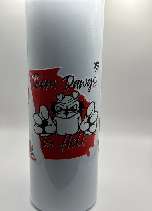 Georgia Bulldog Tumbler