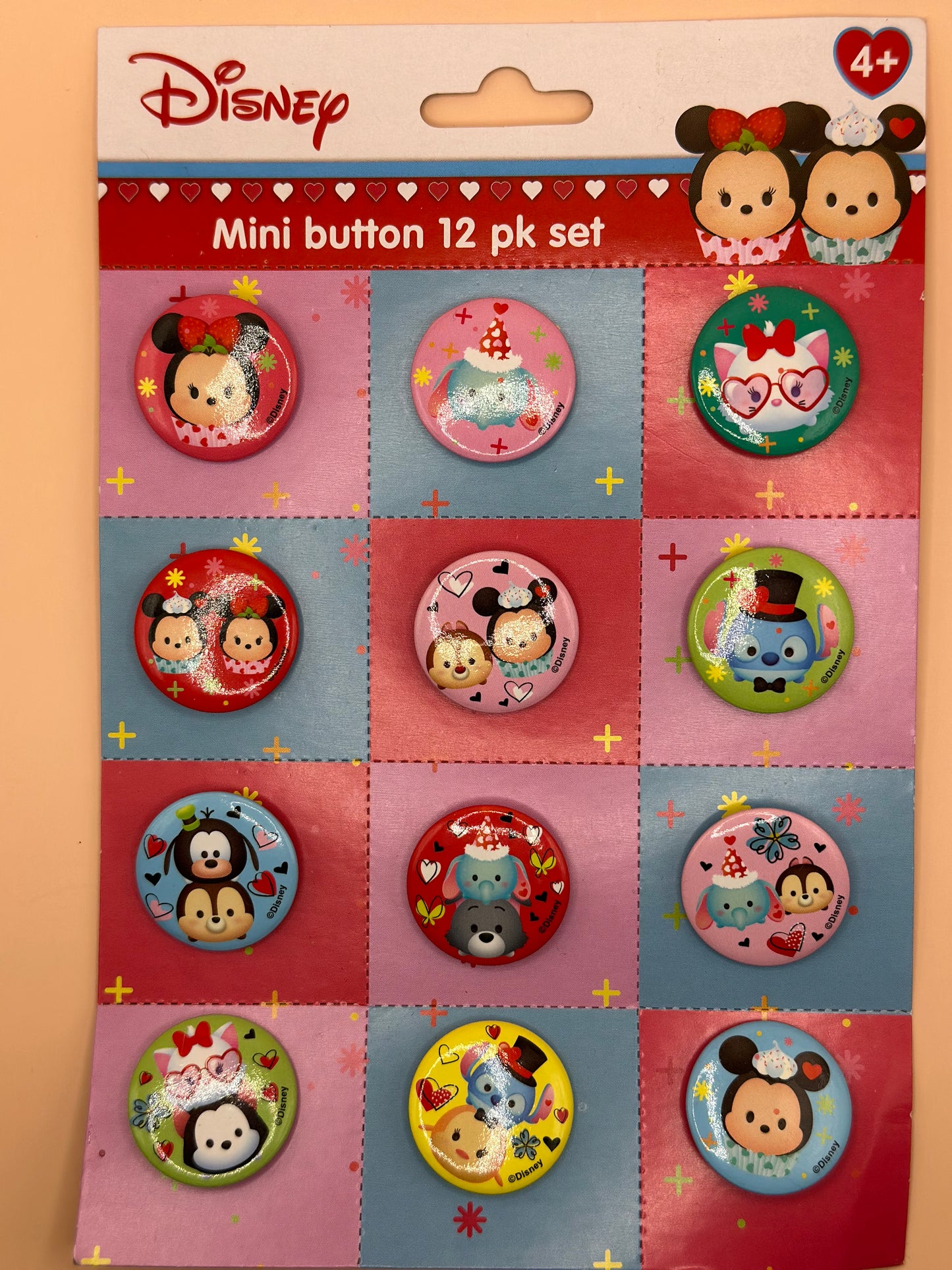 Tsum Tsum mini button set