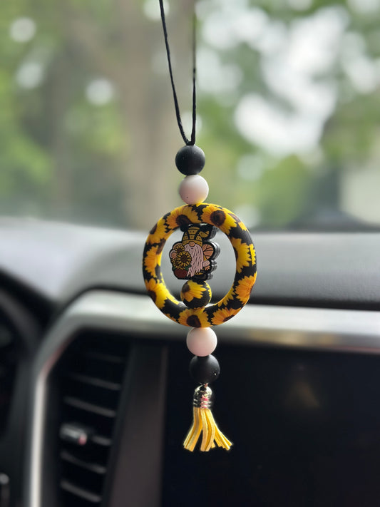 Sunflower Car Charm