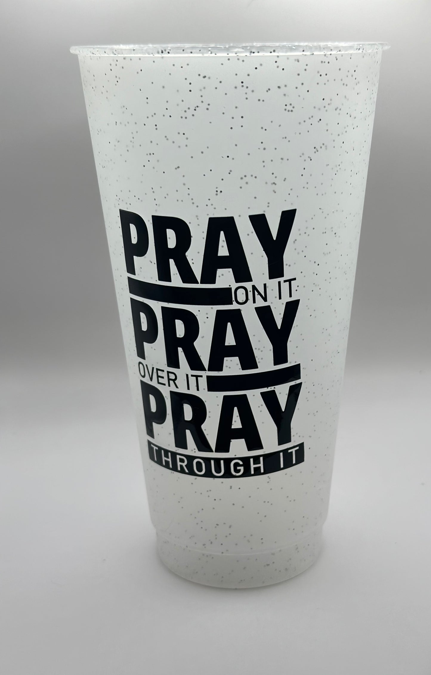 Pray Plastic Cup