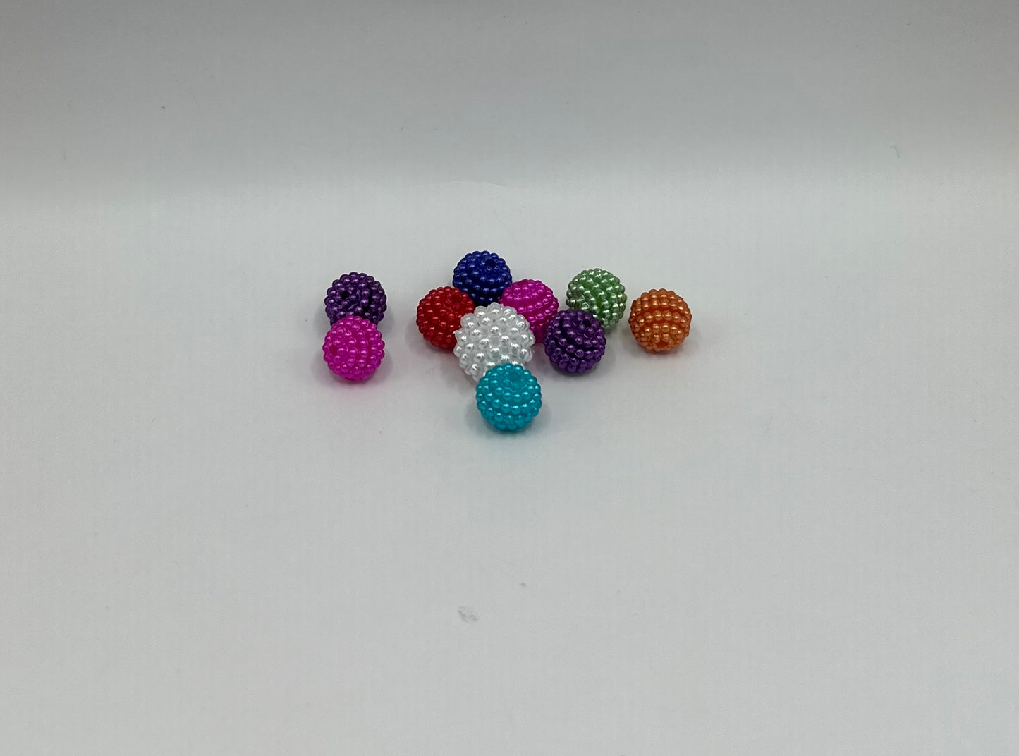 Small ribbed beads