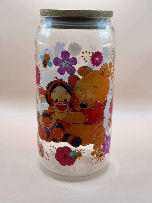 Winnie the Pooh Glass Cup