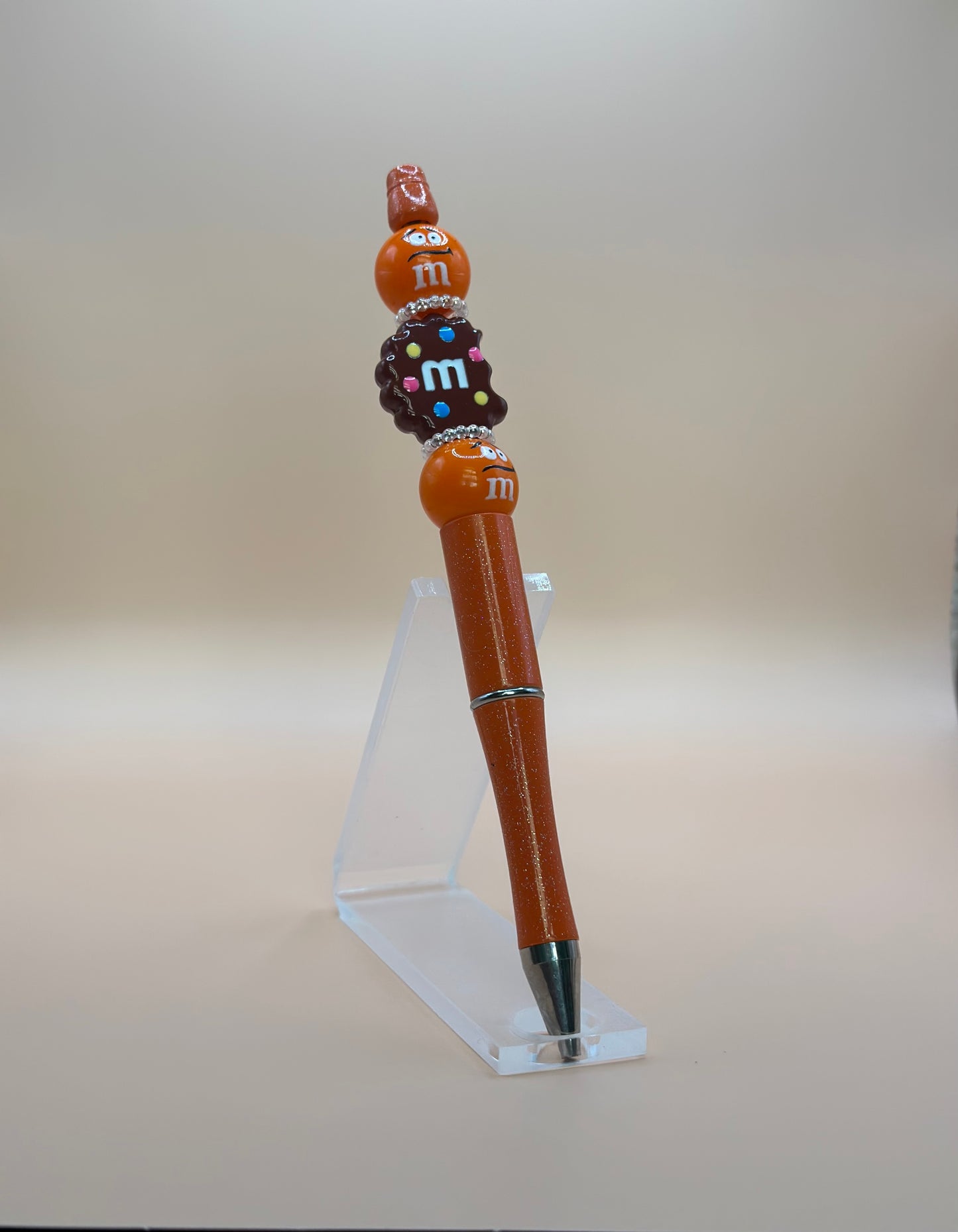 M&M Beaded pen