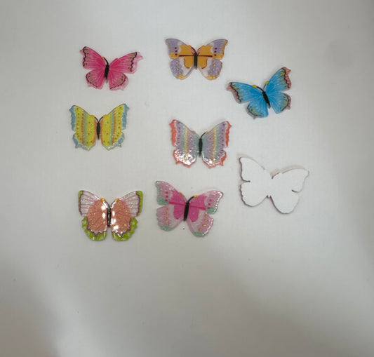 Butterfly Acrylic Charms