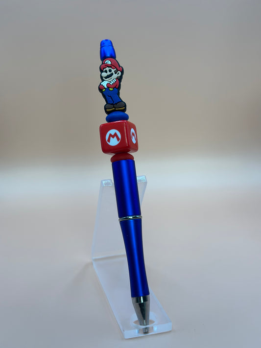 Mario Beaded Pen