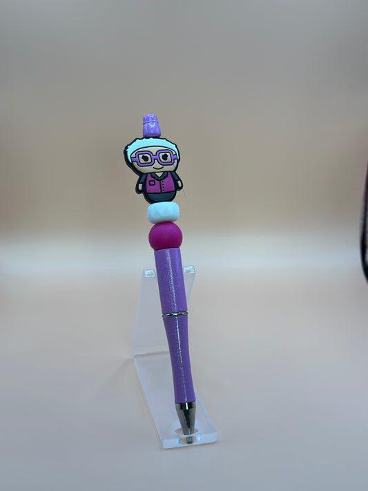 Golden Girls Beaded Pen