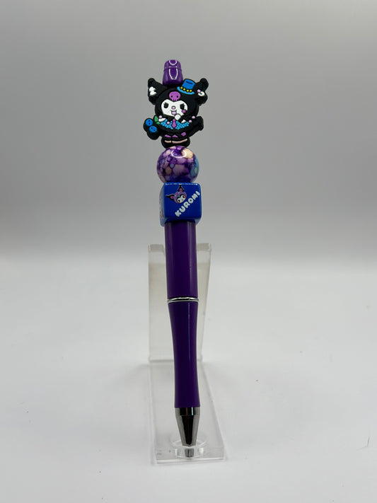 Kuromi Beaded Pen