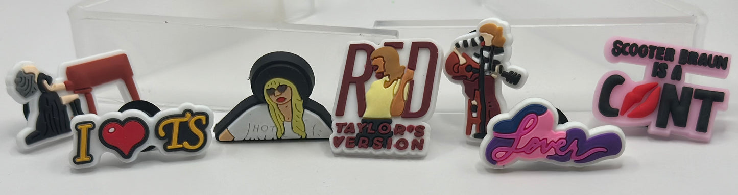 Taylor Swift Croc Charm Set 1