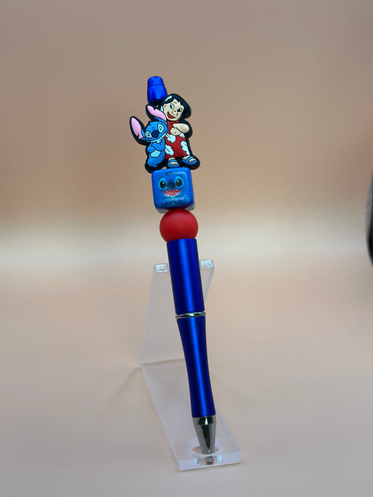 LILO N Stitch Beaded Pen