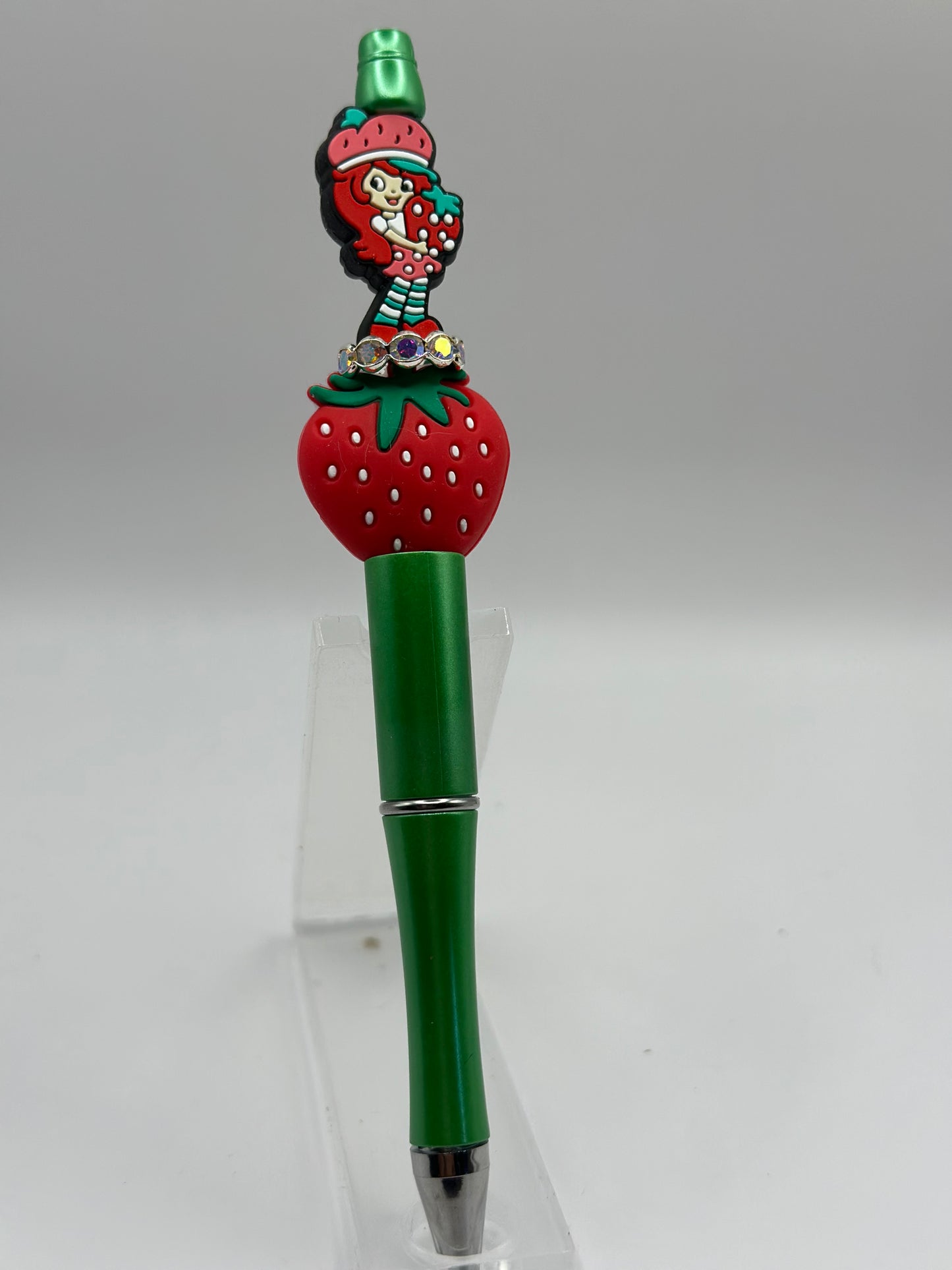 Strawberry Shortcake Beaded Pen