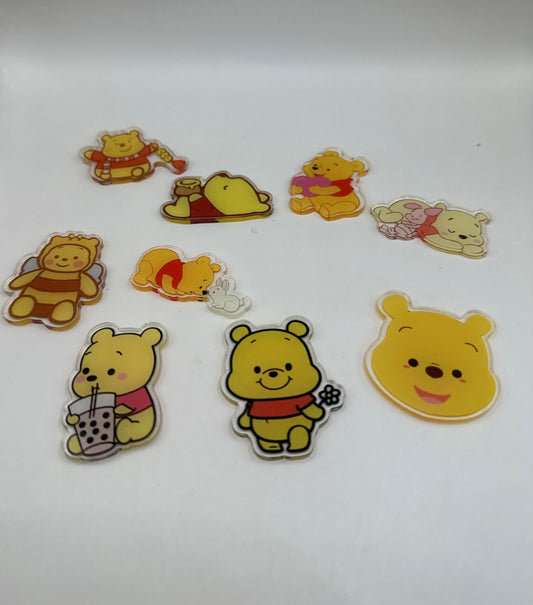 Winnie the Pooh Assorted Acrylic Set